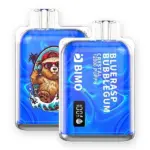 BIMO Crystal 12000 Puffs Blueberry Raspberry Bubblegum