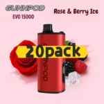 Gunnpod EVO 15k - 20 pack Multiple flavors