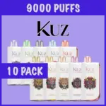 KUZ LUX 9000 Puffs-Wholesale-10 pack